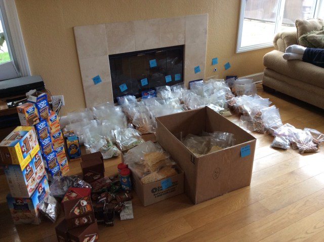 143 dinners, 143 breakfasts